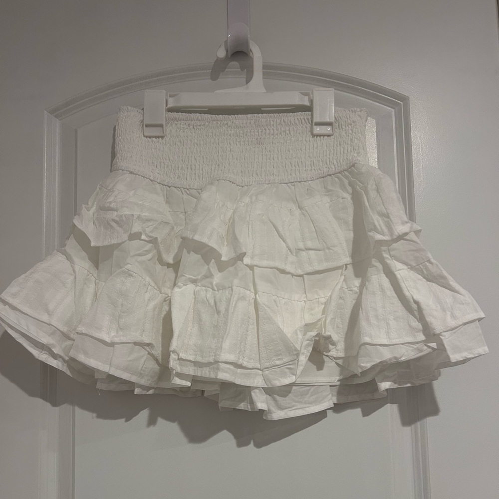 Art Class White Smocked Skirt / Girls